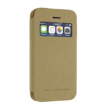 Mercury Bumper View Fodral till Apple iPhone 4S / 4 (Guld)