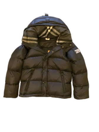 Svart pufferjacka från Burberry