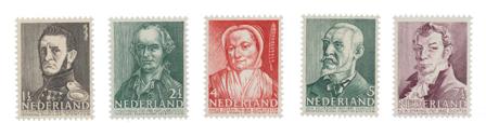 Holland 1941 - NVPH 392-396 - Postfrisk