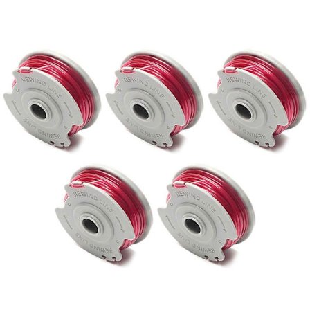 5 stk. for Gardena gressklipper 5306-20 Ekstra trådspole erstatningsspole