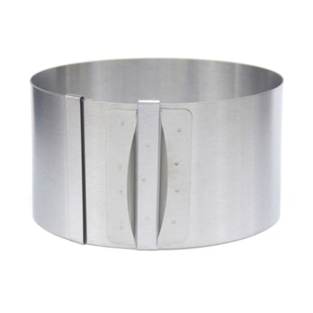 Kakkuvuoka ja asetaattilevyt leivontaan, 20-40 cm, säädettävä 6 cm