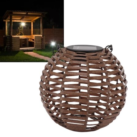 Flet Solcelle Lygte Udendørs LED Hængende Lygte Vandtæt Landskab Dekorativ Lampe til Have Plæne Terrasse