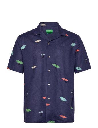 United Colors of Benetton Shirt - Navy - S