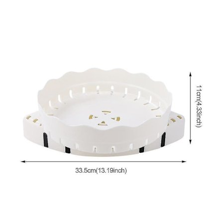 Badrumstillbehörsset med krokar Duschkorg Kryddhållare 360 Roterande Hörnhylla Väggmontering Schampo Badrum UGV