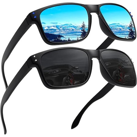 Polarisoidut aurinkolasit miehille ja naisille, ajoon, pyöräilyyn, kalastukseen, kiipeilyyn, häikäisyn esto, UV400-suoja, TR90 särkymätön kehys, 