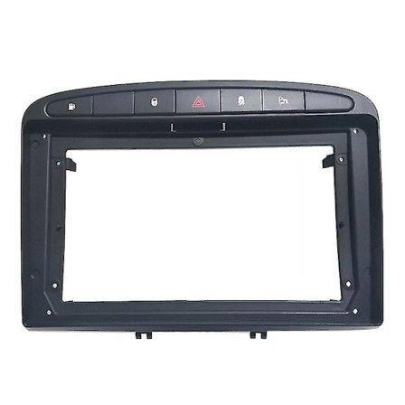 9 tommer bilradio ramme kit til Peugeot 408 308 308sw Rcz multimedie stereo instrumentbræt montering hovedenhed fascia trim ramme 2 Din-yuyu