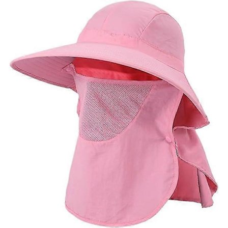 Fiskesolhatt, utendørs solhatt, hurtigtørkende anti-ultrafiolett sommerhat, stor brem, fiskersolhatt