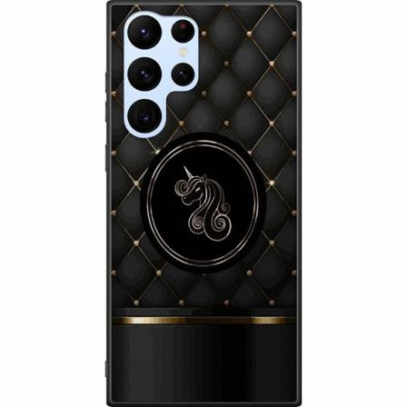 Samsung Galaxy S22 Ultra 5g Svart Skal Luxury Unicorn