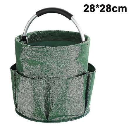 Verktøy Organiseringsbøtte Oppbevaringspose Med Hageverktøysett, Bærepose Verktøy Organiserer, Solid Hjemme Organiserer Oxford Pose, Hageverktøysett 