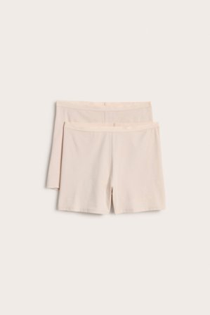 Kappahl | Shorts truse 2-pk | Lys beige