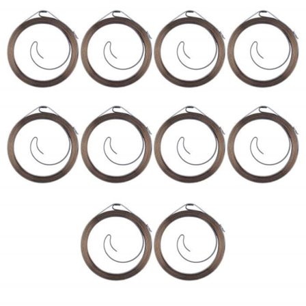 10 stk./sæt Tilbagetrækningsstarterfjeder Kompatibel med Honda GXV160 GX160 GX200 GX120 168F 170F Motor Generator Vandpumpe 28442-ZH8-003 Hg