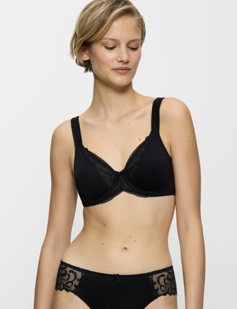 Triumph Modern Lace+Cotton W - Black - C x 80