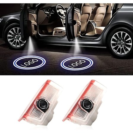 2 stk Bildekklogo-projektor Projektortilbehør for A B C E GLC GLE GLS