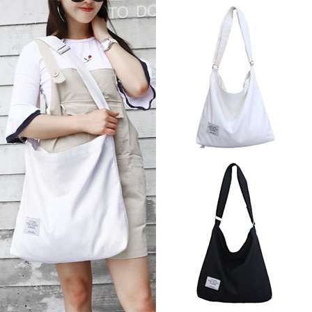 Kvinnor tygväska Messenger Crossbody Casual Satchel Axelväska