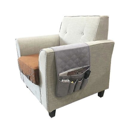 Armleneorganisator med 5 lommer Fjernkontrollholder Ryddig Stol Sofa Veske