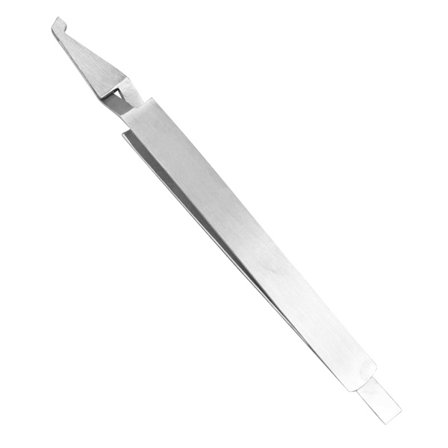 Tandlæge pincet i rustfrit stål, direkte bracket holder, ortodontisk bonding, serreret tandpleje til tandpleje