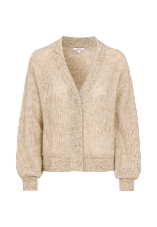 Newhouse Alicia Mohair Cardigan Tröjor Dam Beige XL