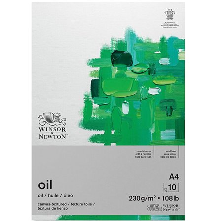 Winsor & Newton Winton Oljemålningsblock 230g A4