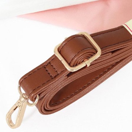 Veskestropp Skulderveskebelter BRUN