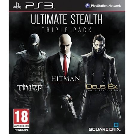 Pakki Stealth Pakki Varas + Hitman + Deus EX HR PS3