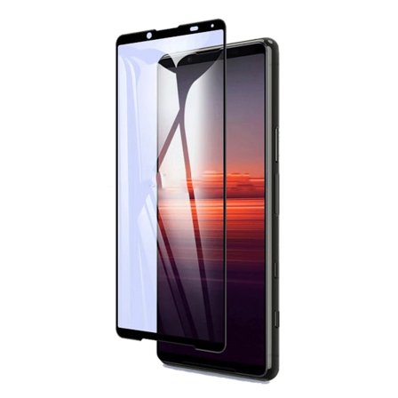 Skärmskydd Sony Xperia 5 II 5G - Härdat Glas Svart