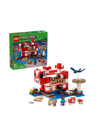 LEGO Minecraft Mooshroomhuset 21270 Byggsatser Unisex ONESIZE
