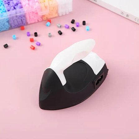 Mini strykjärn, bärbar liten strykmaskin, multifunktionell, kan stryka T-shirts, kläder, skor etc., sovrumsverktyg, litet hushåll, resejärn