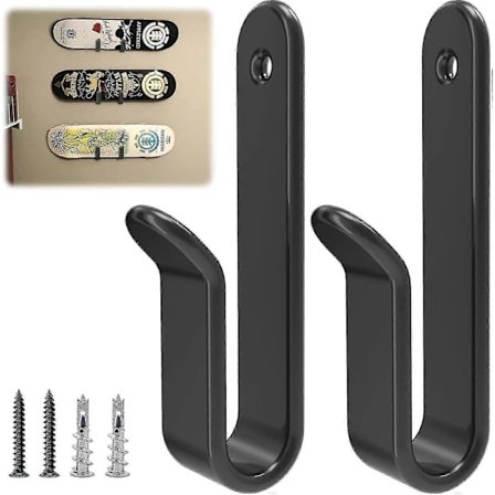 RY-Horisontale Vægbeslag til Snowboard, Snowboard Vægstativ Snowboard Opbevaring Snowboard Display Vægbeslag Holder Til Værelse - MMIAO 2 stk