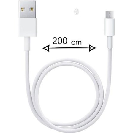 Micro USB-kabel - PH26 - Huawei Y6 2019 - 2 meter - Snabbladdning - Snabb synkronisering