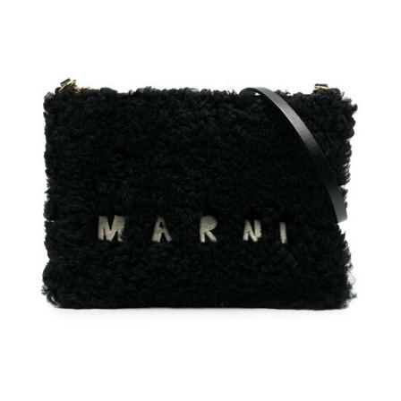 Marni, Shoulder Bags Czarny, Kobieta, Rozmiar: ONE Size