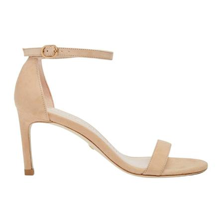Stuart Weitzman Sandalen , Beige , Dames , Maat: 41 EU