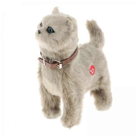 2x Sød Elektronisk Kæledyr Tidlig Læring Pædagogisk Udstoppede Dyr Gående Legetøj