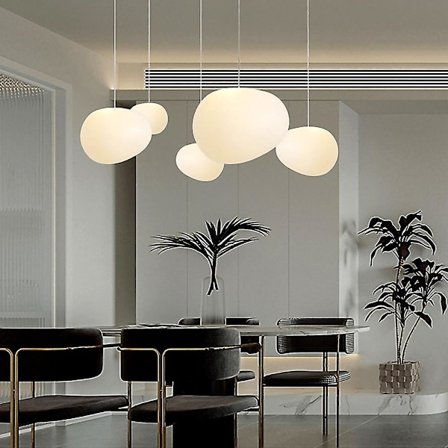 Pendellampe 1 lys Globe Justerbar Kjøkkenlampe