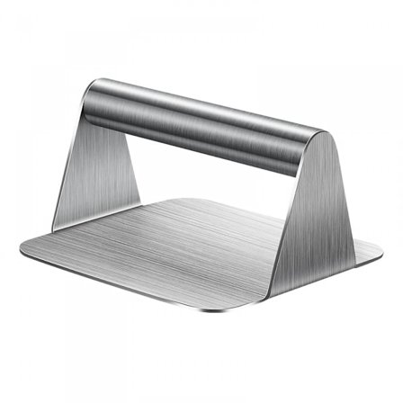 Burgerpresse i rustfrit stål, burgerpresser, grillpresser perfekt til flad top-grill