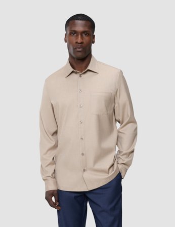 Shaping New Tomorrow - Siena Shirt - Beige - Herre - Størrelse XXL