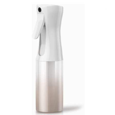 200 ml kontinuerlig vandforstøver sprayflaske tom fin tåge frisørsalon sprayflaske til krøllet hår, hjemmerengøring 7,05 oz/200 ml, hvid pink