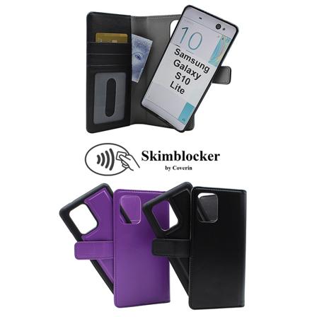 Skimblocker Magnet Wallet Samsung Galaxy S10 Lite (G770F) Lila