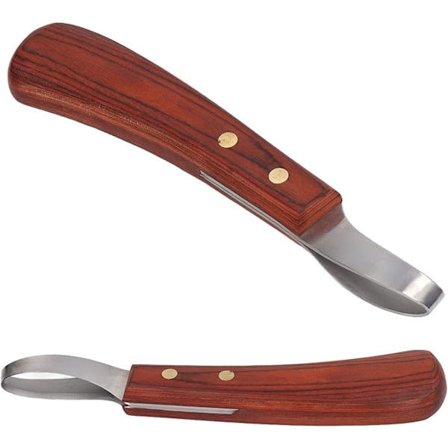 Hovkniv, Geitehovkniv, Negleklipper Holdbare Negleklipper med Blad for Dyrehover Esle Hest Geit Ku, 19.5*3.8*2.3cm