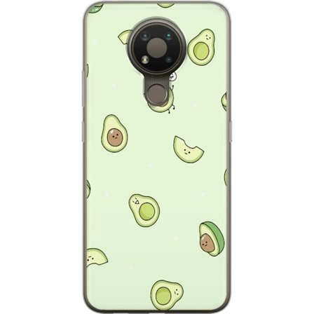 Yhteensopiva Puhelinkuori Nokia Nokia 3.4 Iloinen Avokado