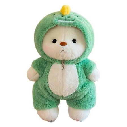 Söt klänning omvandlad till en ledad nallebjörn plyschleksak, söt barnkudde, födelsedagspresent till flickvän-lingling}