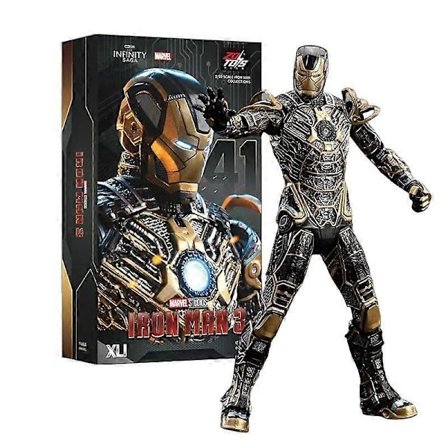 ZD toys Iron Man Action Figur Iron Patriot MK1-7 MK17 MK33 MK85 MK30 War Machine Legends Avengers Tony Stark Samle legetøj Gave-Perfekt
