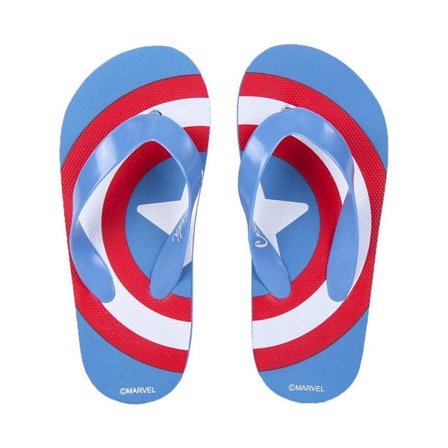 Avengers flip flops skor storlek 28/29 flop skor captain america