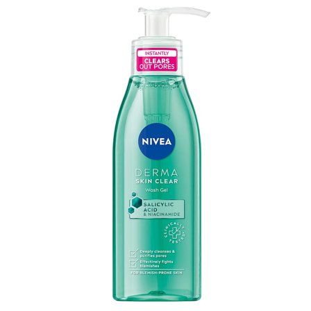 NIVEA DERMA Wash Gel, Skincare, Renseprodukter, Rens & Vask