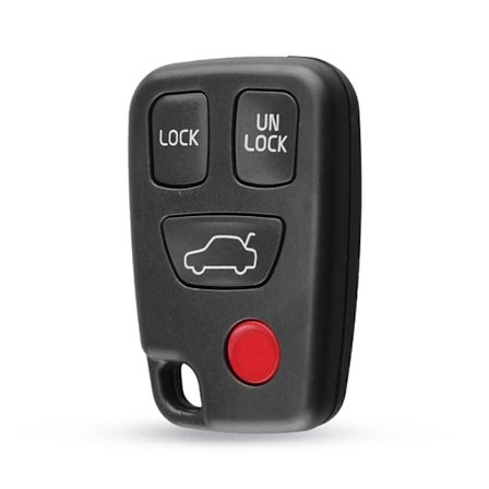 Suojakuori auton avaimelle, 2/3/4 painiketta, kauko-ohjain, Volvo S40, S60, S70, S80, V40, V70, C70, XC90, XC70