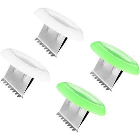 4 stk Manuell Kylling Cutter Holder Kuttehjelpemidler Rustfritt Stål Po