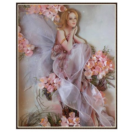 DIY Diamantmaleri Krystal Rhinestone Broderi Kunst Farverige Hjem Værelse Dekoration 8659