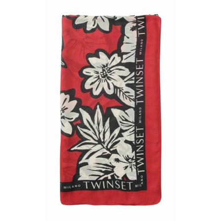Twinset, Silky Scarves Rood, Dames, Maat:ONE Size