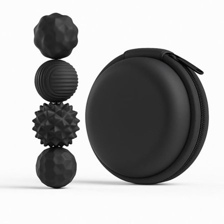 Fokuseringskugler - 4 Sorte - Klovnelegetøj - Stressbolde