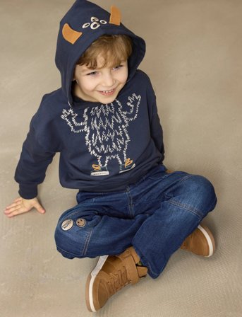 Minymo Sweatshirt Ls - Navy - 140