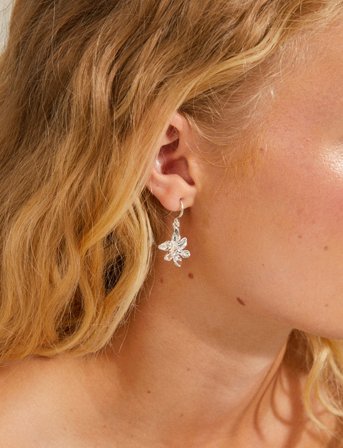 Pilgrim Riko Earrings - Silver - ONE SIZE